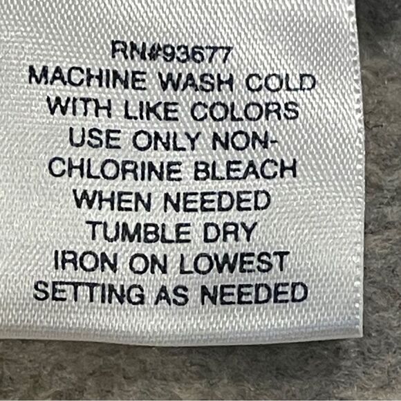 St. John’s Bay Men’s Gray Zip-Up Sweater – Size Large - Picture 8 of 8